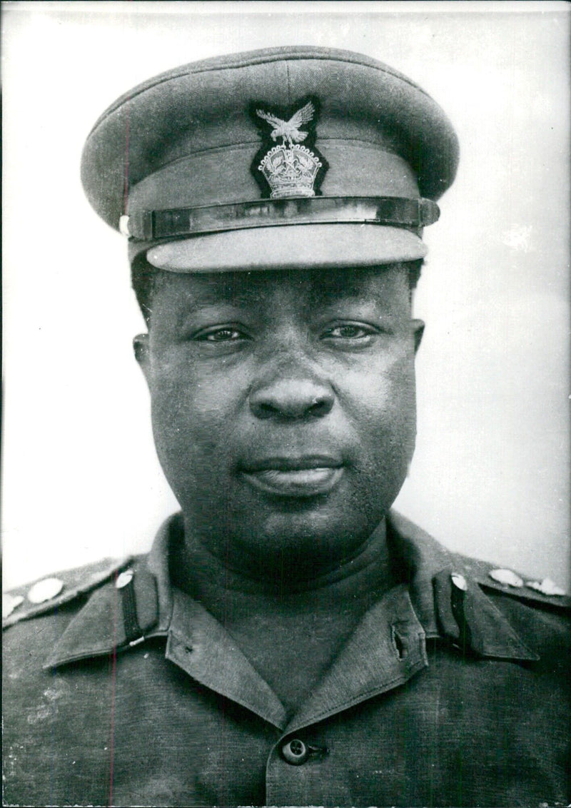 Ghanaian Leader, Col. W.C.O. Acquaye-Nortey, Regional Commissioner for Upper Region - Vintage Photograph