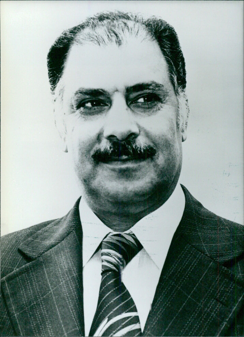 Hamed Alban Jebouri, Iraq's Minister of State for Foreign Affairs - Vintage Photograph