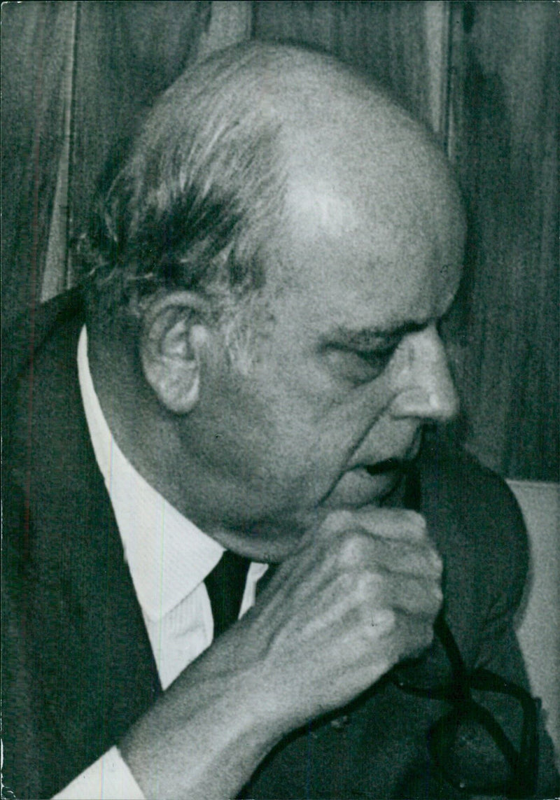 Dutch UN Official ADDEKE HENDRIK BOERMA, Director-General of the United Nations Food and Agriculture Organisation (FAO), 1968. - Vintage Photograph