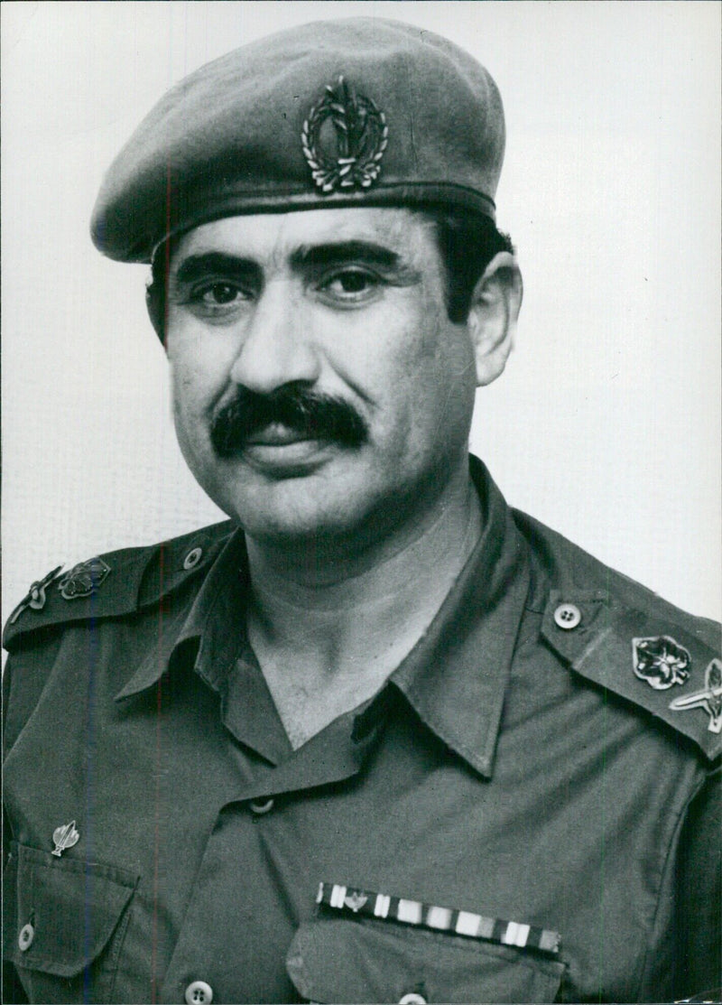 Major-General Yekutiel Adam, Deputy Chief of Staff of the Israeli Defence Forces - Vintage Photograph