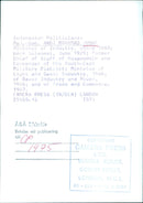 Indonesian Politicians: Maj-Gen. ANDI MOHAMAD JUSUF Minister of Industry, since 1968 - Vintage Photograph