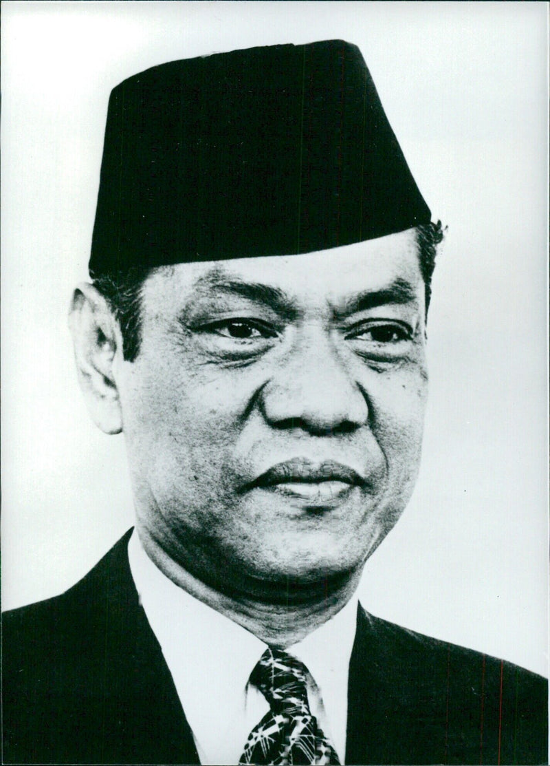 Gen. M. Jusuf, Indonesia's Minister of Defence and Security - Vintage Photograph