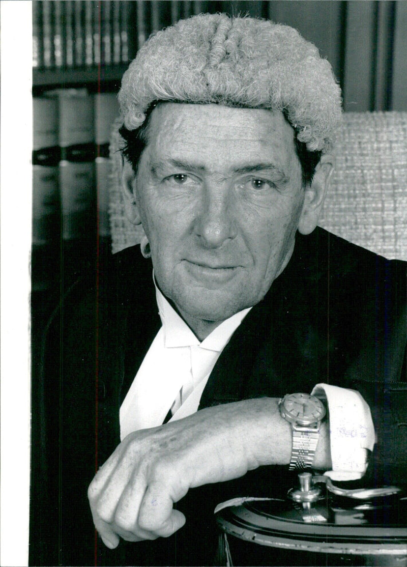 LORD JUSTICE ACKNER OPS - Vintage Photograph