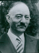 DR. ADHAM, Minister of Health in Dr. Moussadek's Cabinet - Vintage Photograph