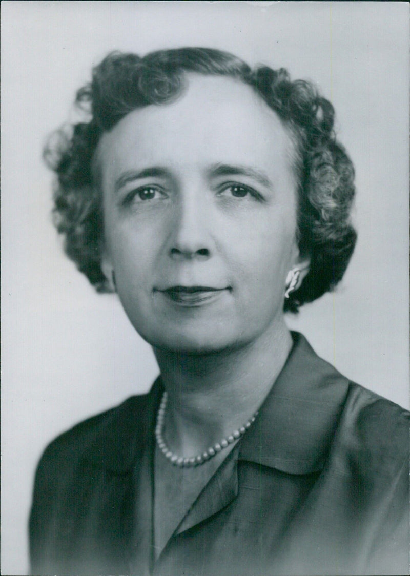 Bertha S. Adkins appointed as Under-Secretary of Health, Education and Welfare - Vintage Photograph