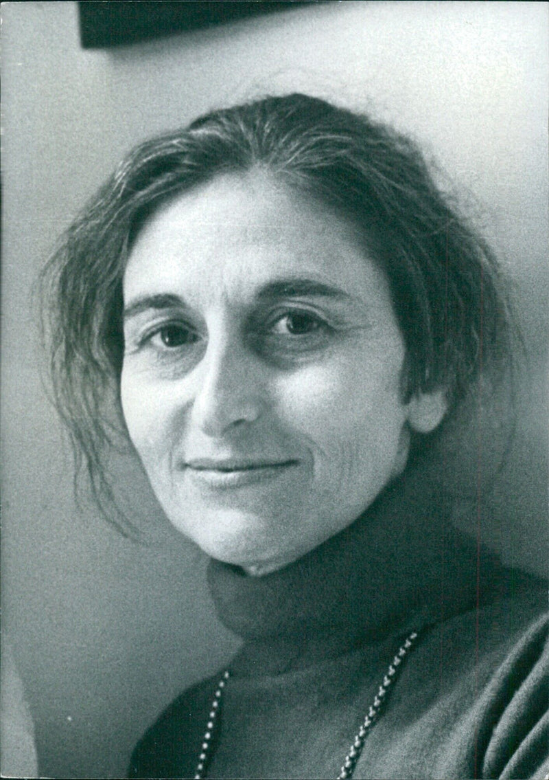 British Writer Ruth Prawer Jhabvala - Vintage Photograph