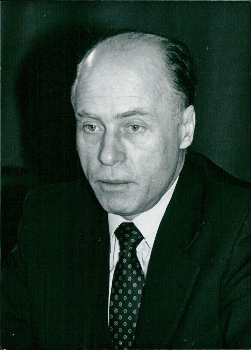 Dr. Nikolai P. Bochkov, Scientific Secretary of the Soviet Academy of Sciences - Vintage Photograph