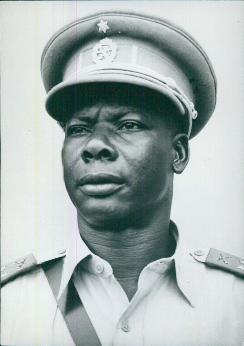 Congolese politicians: GENERAL LOUIS BOBOJO - Vintage Photograph