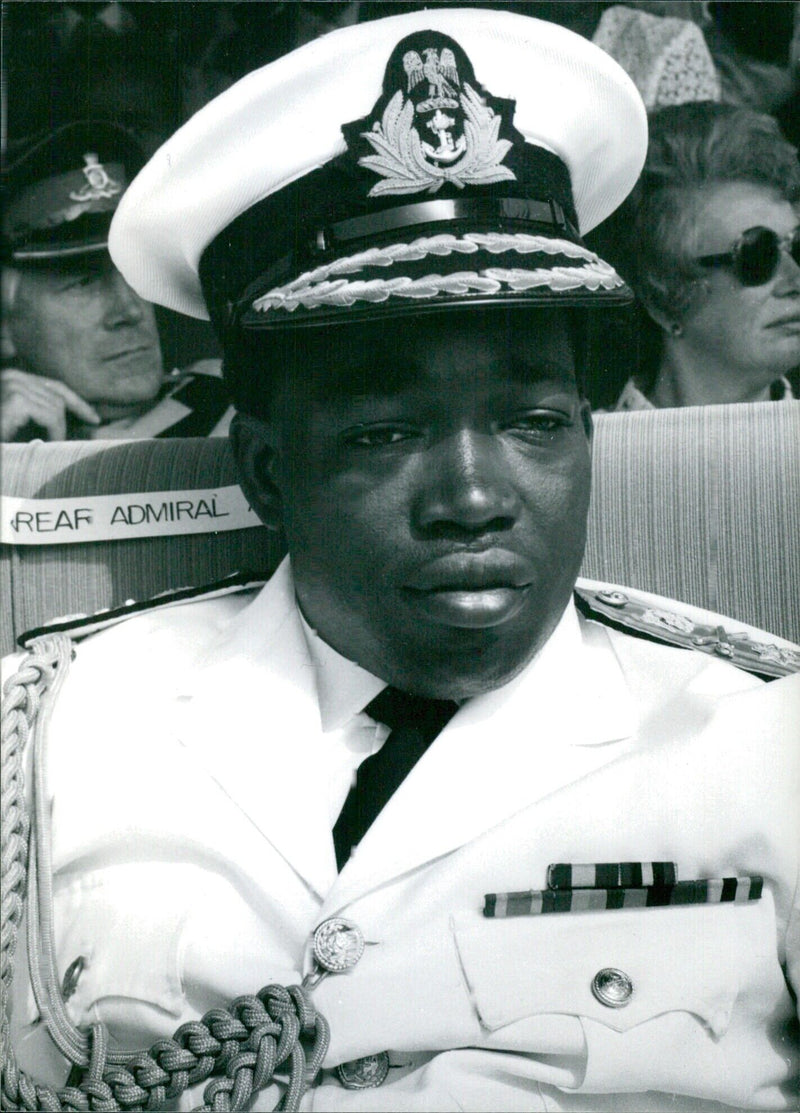 Rear Admiral 19 Nigerian Service Chiefs - Vintage Photograph