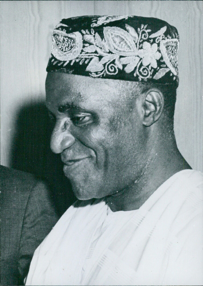 Nigerian Diplomat Chief S.O. Adebo at the United Nations - Vintage Photograph