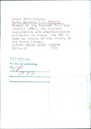 Ghanaian Politician G.Y. Boakye - Vintage Photograph