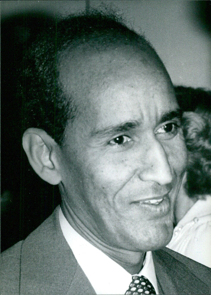 Somali Diplomat: ABOULLAHI AHMED ADDOU UPS - Vintage Photograph