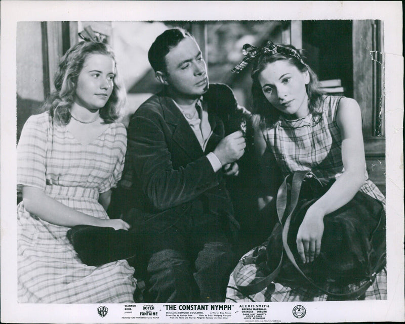 Warner Bros. presents "The Constant Nymph" starring Charles Boyer and Joan Fontaine - Vintage Photograph