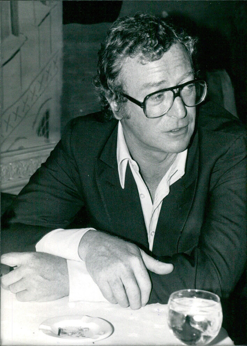 British Actor Michael Caine in "Half Moon Street" - Vintage Photograph