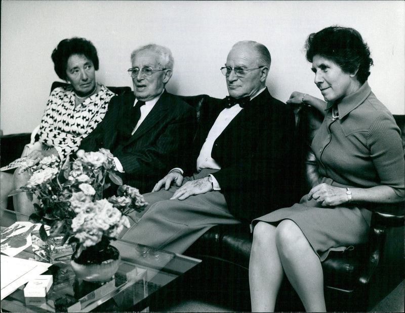 Henry Kissinger's Parents Grant Exclusive Interview - Vintage Photograph