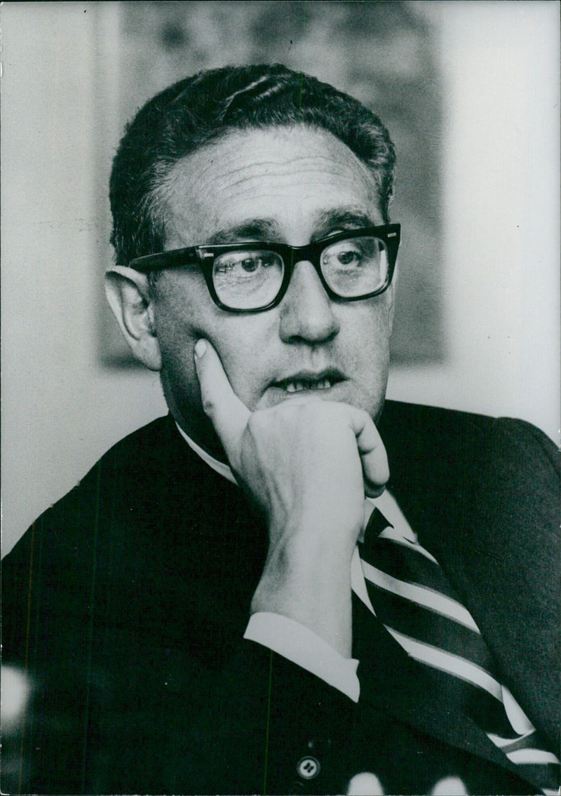 PROF. HENRY A. KISSINGER - Vintage Photograph