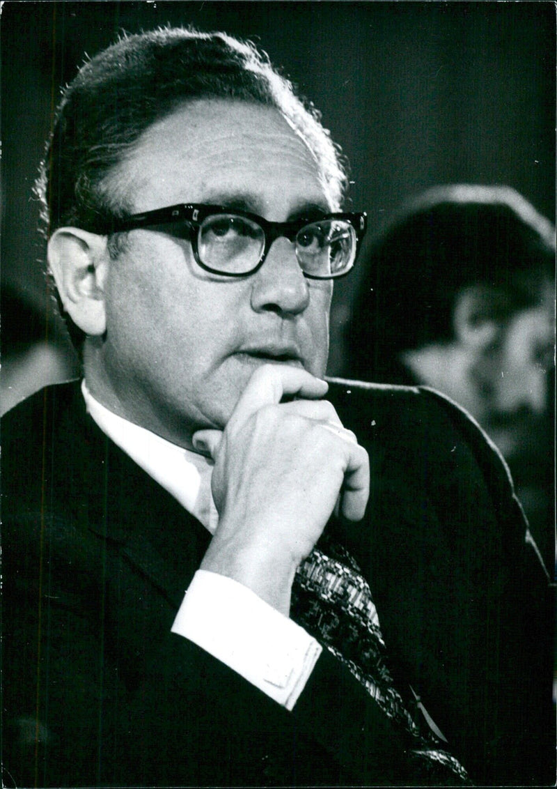 Dr. Henry Kissinger, U.S. Secretary of State - Vintage Photograph