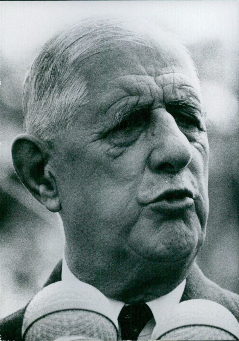 Charles de Gaulle - Vintage Photograph