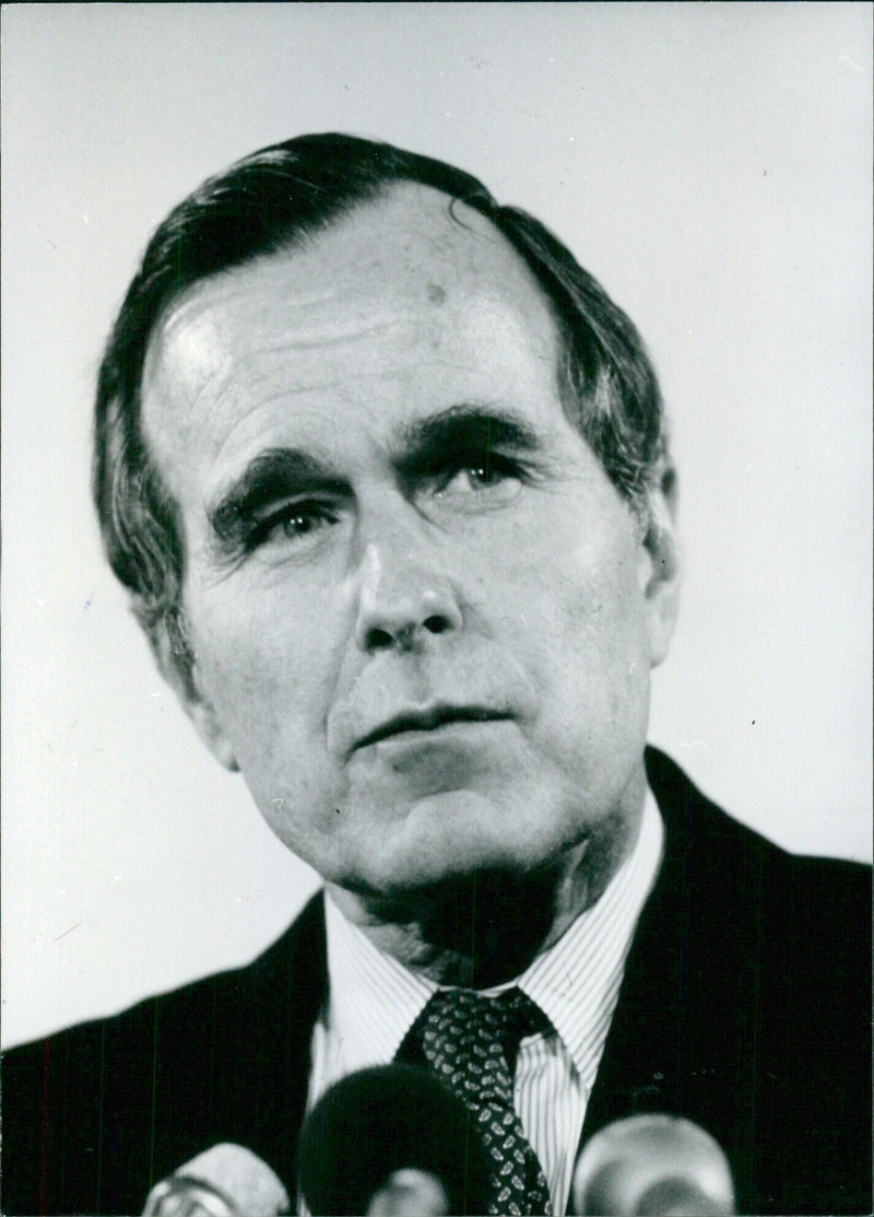 George Bush, Republican Presidential nominee frontrunner - Vintage Photograph