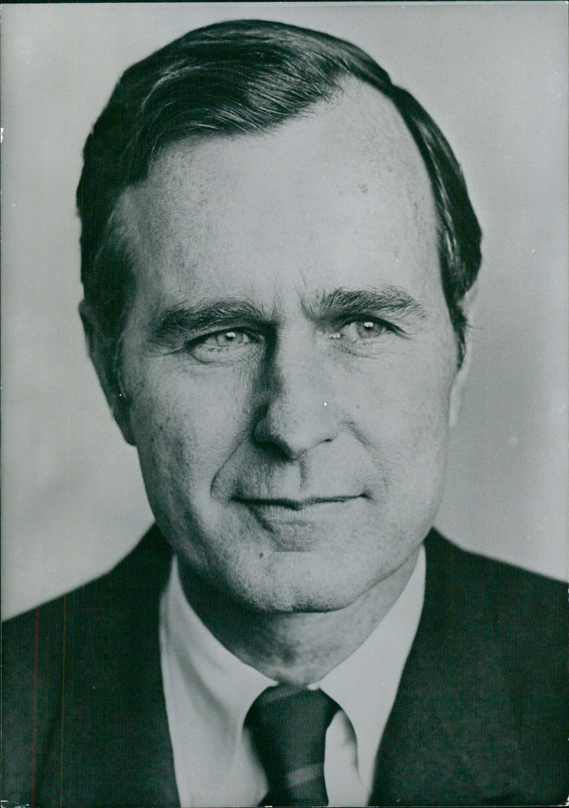 U.S. Diplomat George Herbert Walker Bush - Vintage Photograph