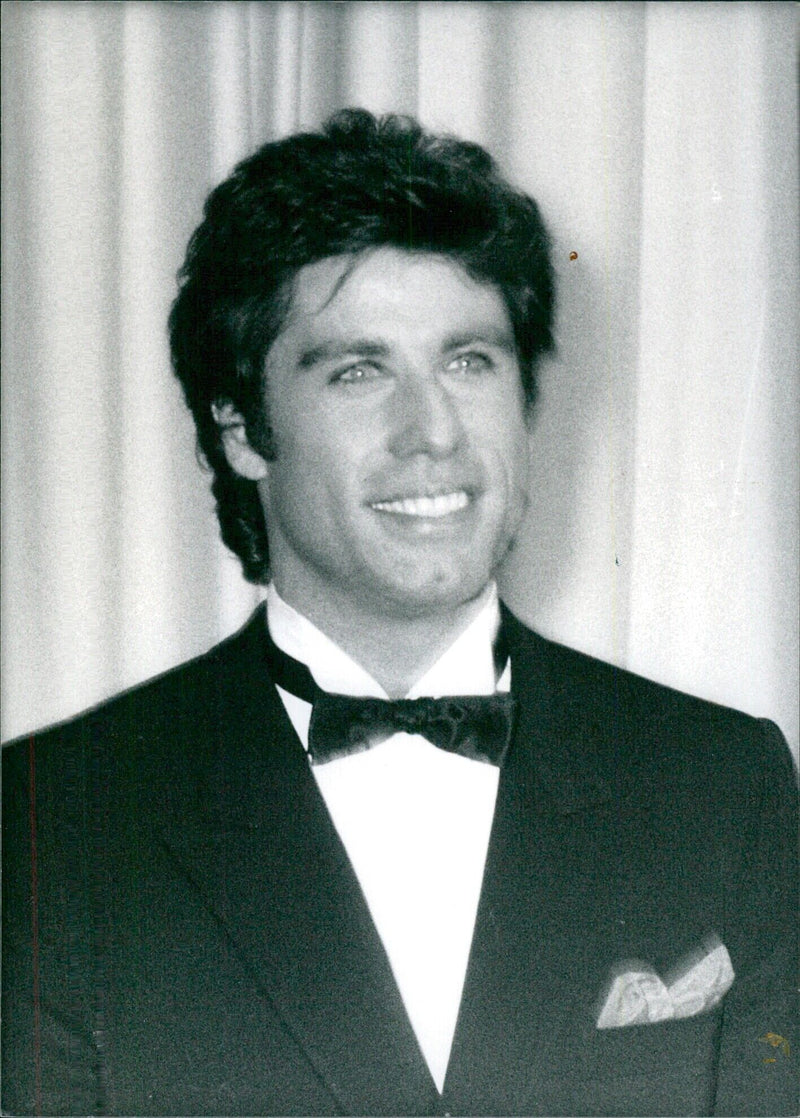 John Travolta, American film actor - Vintage Photograph