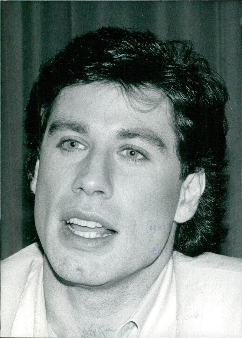 John Travolta, U.S. film actor - Vintage Photograph