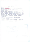 KWAME NKRUMAH, President of the Republic of Ghana since 1960 - Vintage Photograph