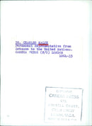 DR. CHARLES MALIK Permanent Representative from Lebanon to the United Nations - Vintage Photograph