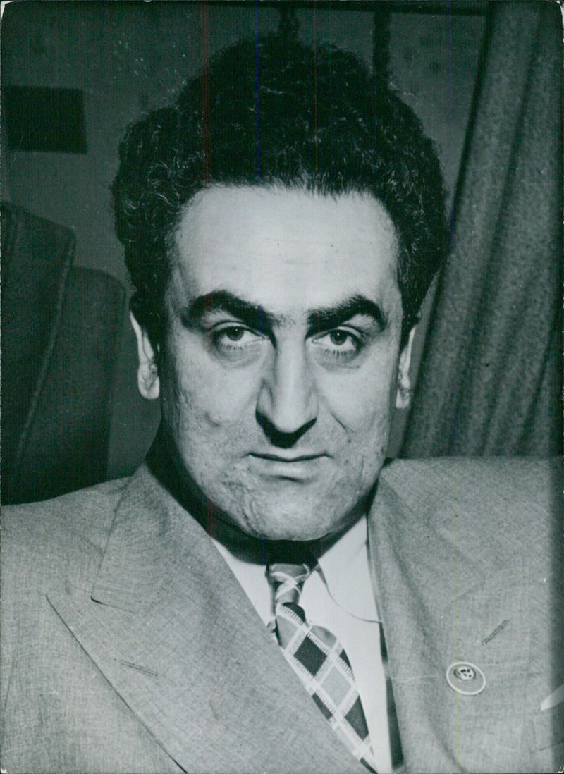 DR. CHARLES MALIK Permanent Representative from Lebanon to the United Nations - Vintage Photograph