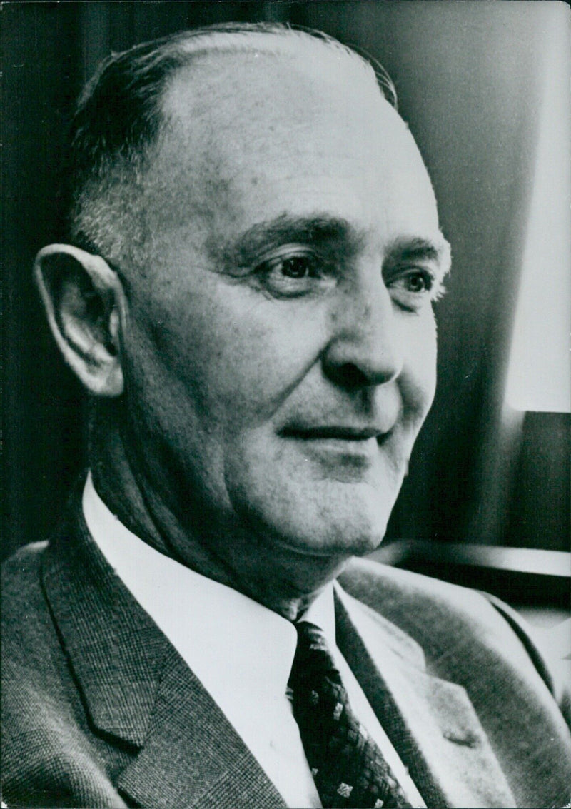 DR. ABRAHAM J. A. ROUX, Chairman of the Atomic Energy Board and National Institute for Metallurgy - Vintage Photograph