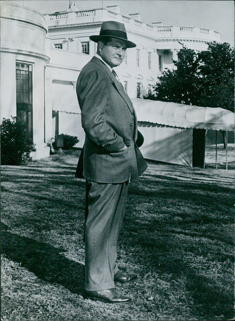 JAMES ROWLEY, Head of Secret Service detachment at the White House - Vintage Photograph