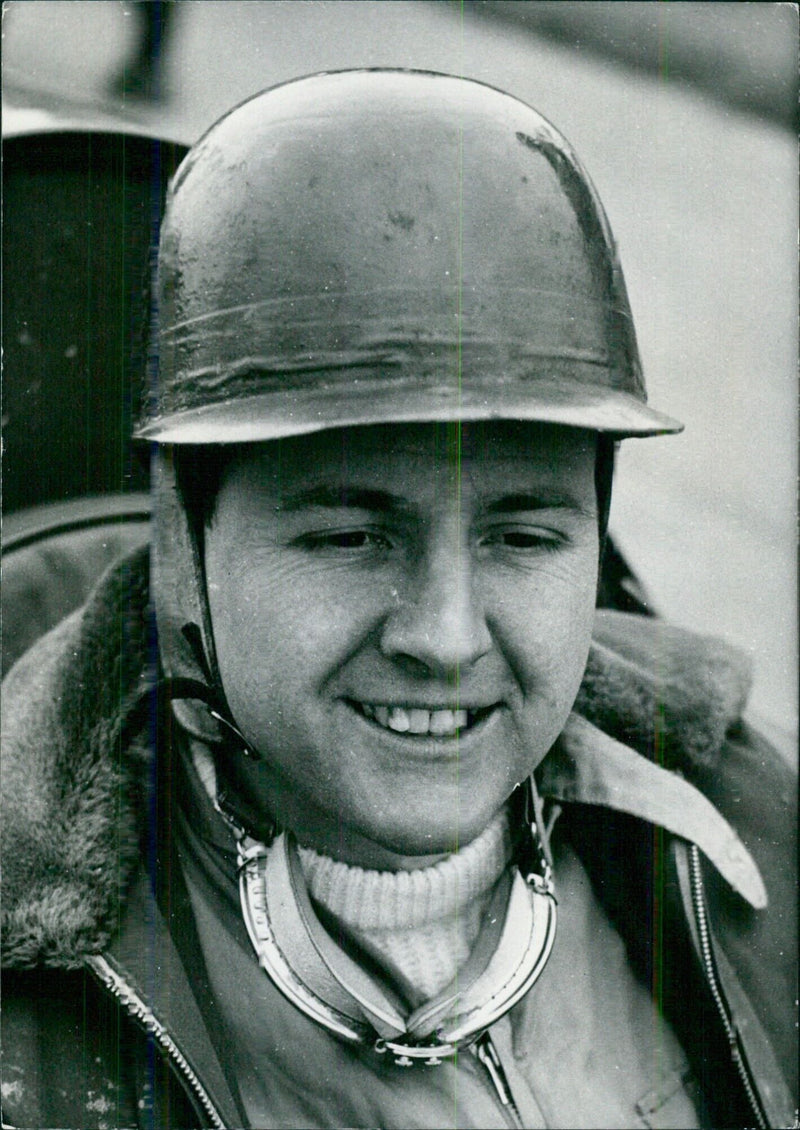 Tony Marsh - British Motor Acing Driver - Vintage Photograph