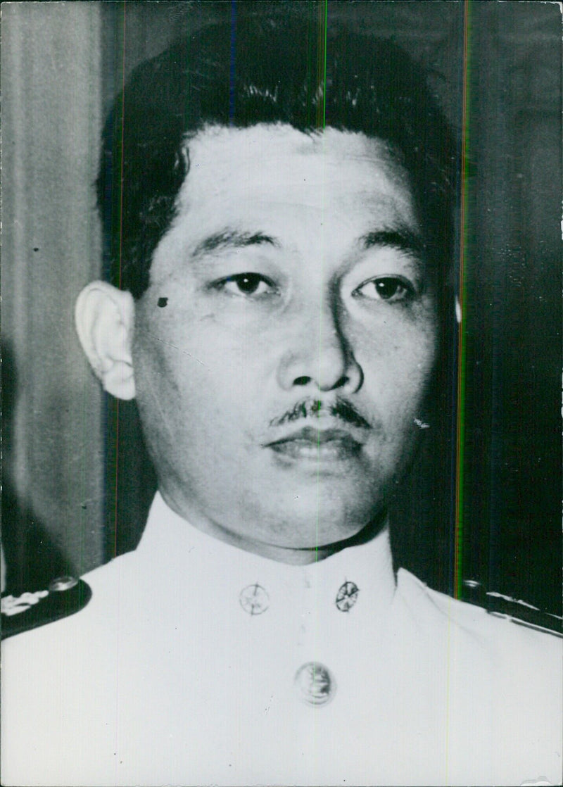 Indonesian Service Chiefs: COLONEL R. MARTADINATA Chief of Staff of the Navy. - Vintage Photograph