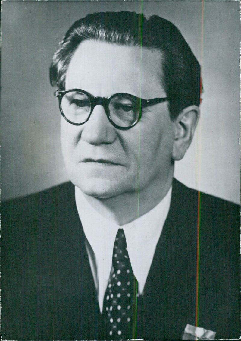 Czechoslovak Politicians: JULIUS MAURER - Vintage Photograph