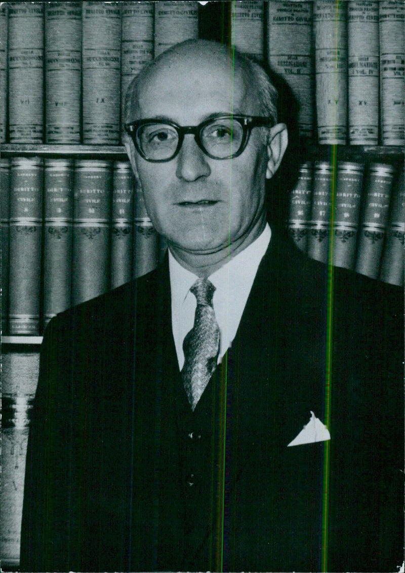 SIR ANTHONY JOSEPH MAMO Chief Justice and President of the Court of Appeal in Malta. - Vintage Photograph