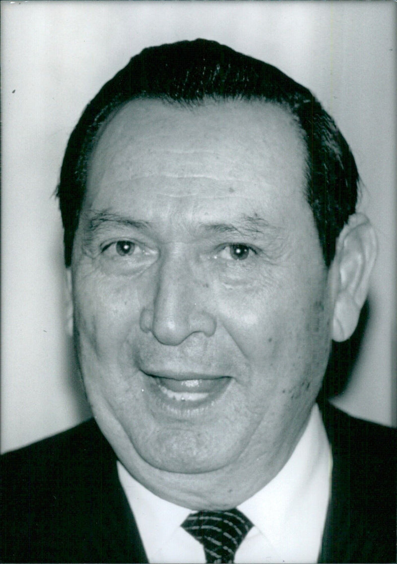 PRES. ANDRES RODRIGUEZ - Vintage Photograph