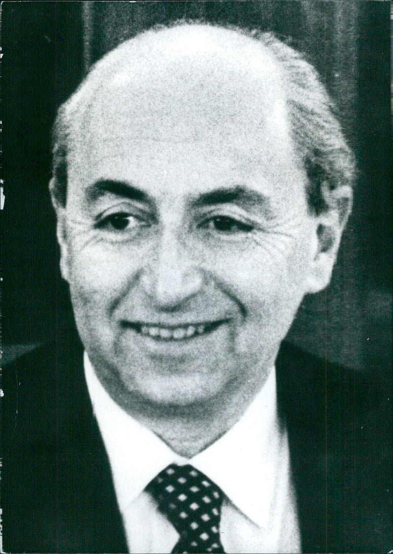 Dr. Hilliard Roderick, Director for Environment of the OECD - Vintage Photograph