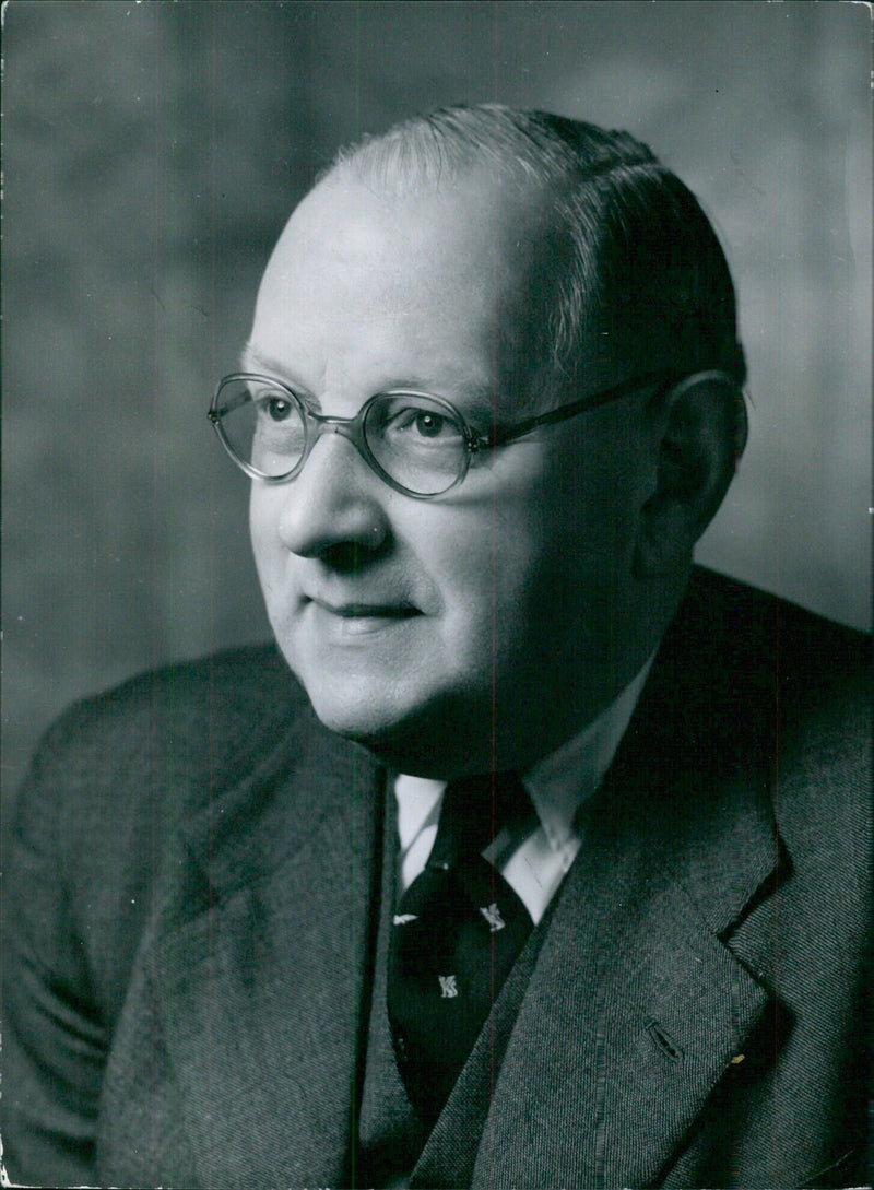 Sir James Frederick Mountford, Vice-Chancellor of the University of Liverpool - Vintage Photograph