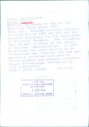 French politician Michel Rocard - Vintage Photograph