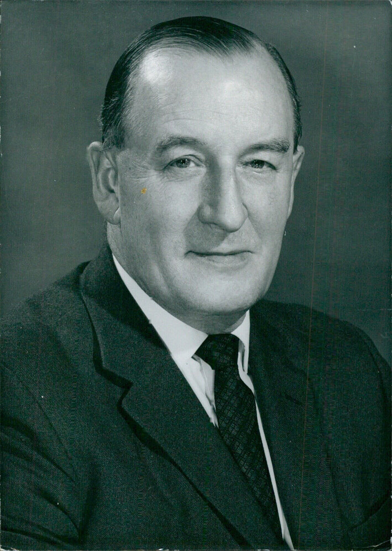 James Robbie, C.A. Chairman of Vickers Engineering Group - Vintage Photograph