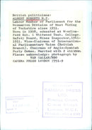 ALBERT ROBERTS M.P. - Vintage Photograph