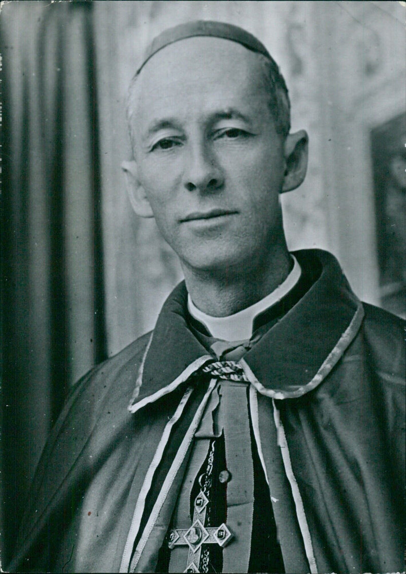 Cardinal Vasconcelos Mota, Archbishop of San Paolo, Brazil - Vintage Photograph