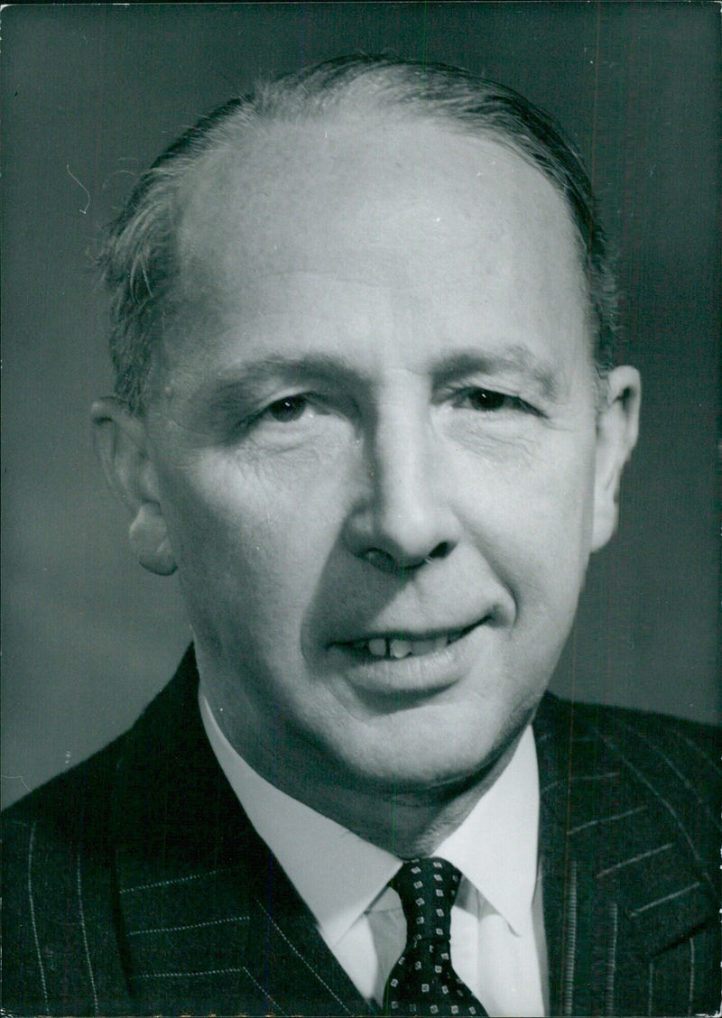 Sir Leslie Rowan, Chairman of Vickers Ltd. - Vintage Photograph