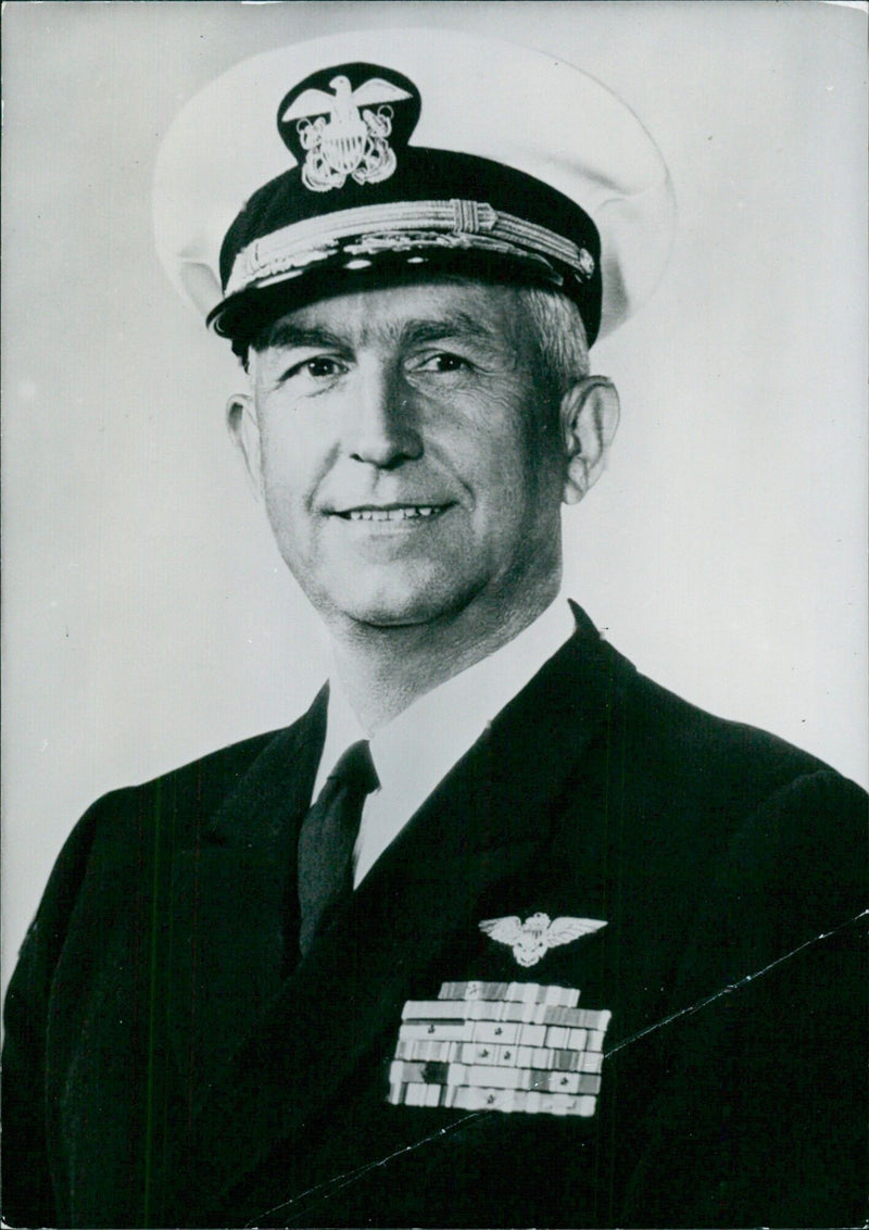 U.S. Service Chiefs: ADMIRAL THOMAS H. MOORER Chief of Naval Operations - Vintage Photograph