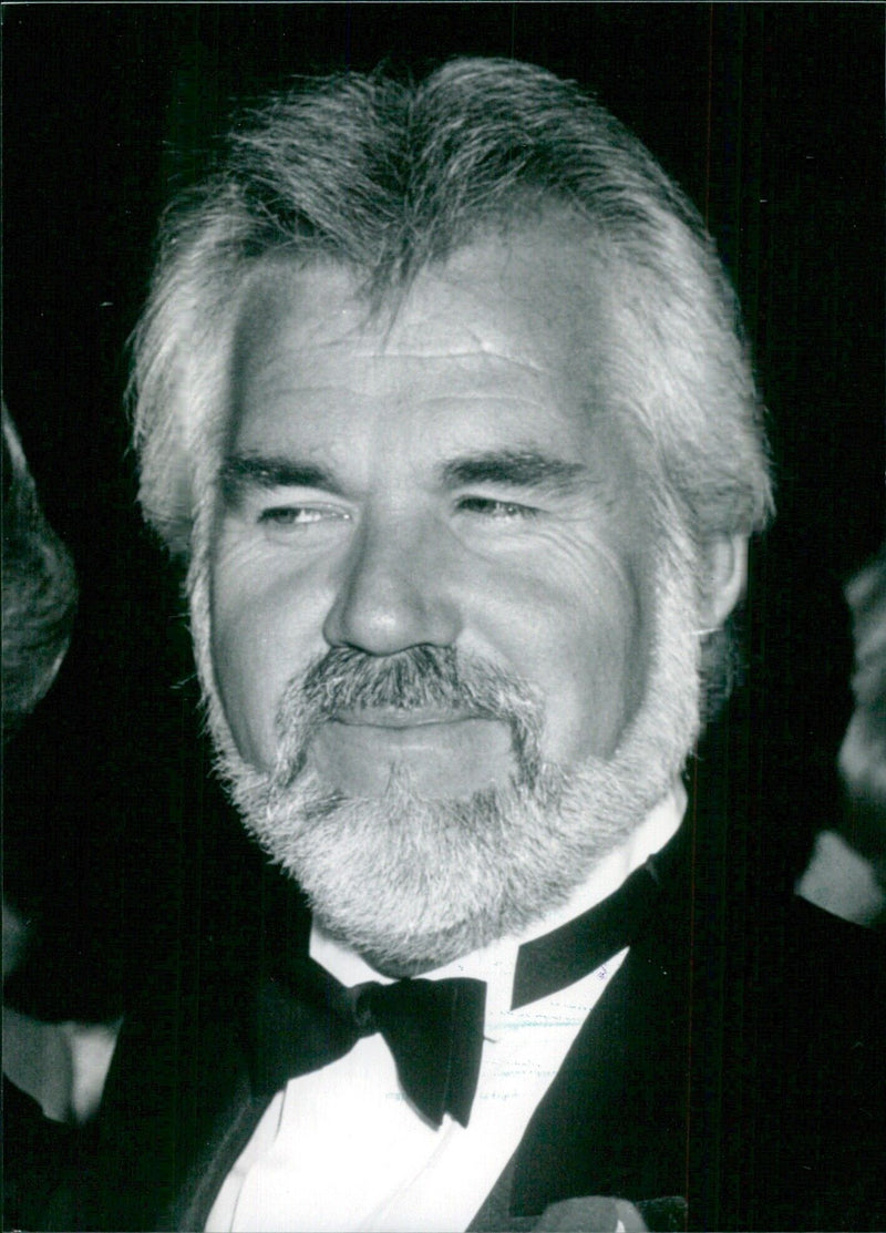 Kenny Rogers, popular country singer and songwriter - Vintage Photograph