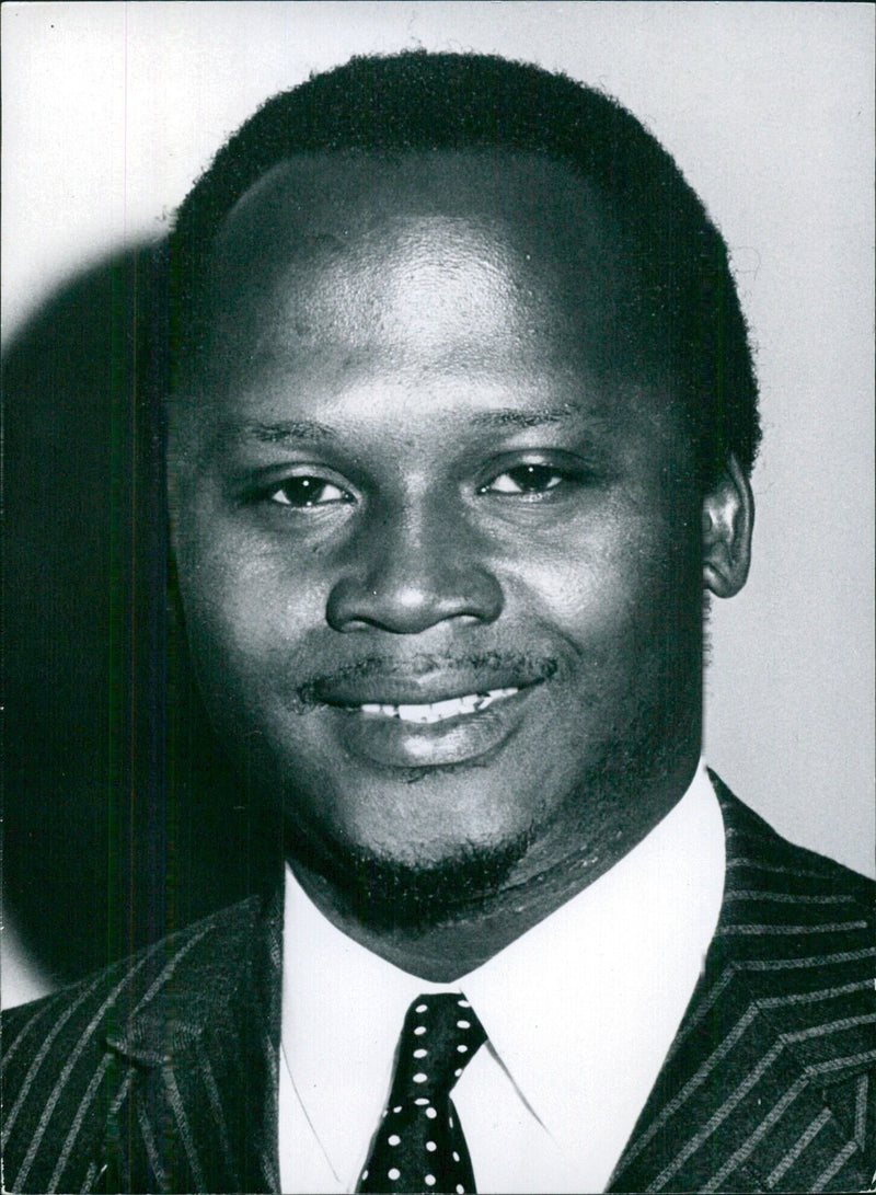 BONJEAN FRANCOIS ONDO, Permanent Representative of Gabon to the United Nations - Vintage Photograph