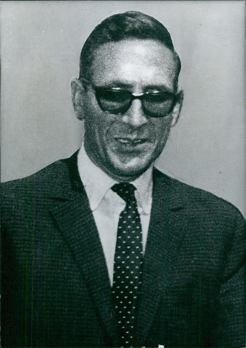 Moroccan politician General Mohamed Oufkir, Minister of Defence and Head of the Armed Forces - Vintage Photograph