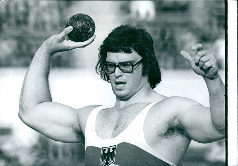 RALF REICHENBACH - West German Athlete - Vintage Photograph