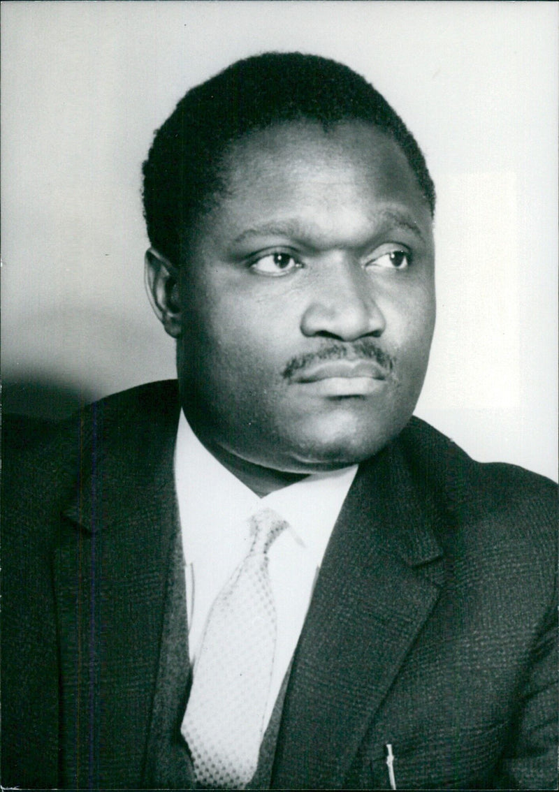 Kenyan diplomat, Daniel Owino, Ambassador for Kenya to Bonn - Vintage Photograph