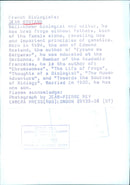 Jean Rostand, Biologist and Writer - Vintage Photograph